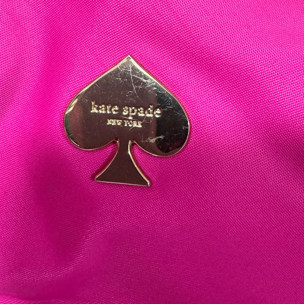 Kate Spade Fuchsia cosmetic pouch - Picture 6 of 7